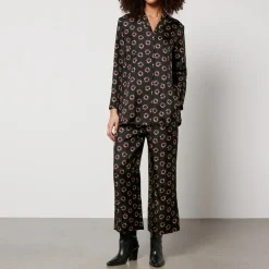 Co-Ord Sets|Dr. Martens Max Mara Studio Eccesso Silk Shirt - UK 6
