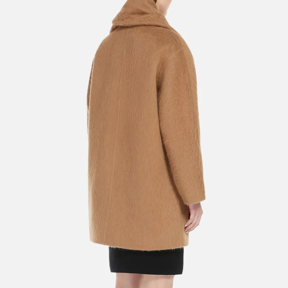 Jackets|Coats|Dr. Martens Max Mara Studio Fiumana Wool-Blend Coat - UK 6