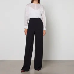 Trousers|Dr. Martens Max Mara Studio Rina Crepe Trousers - UK 6