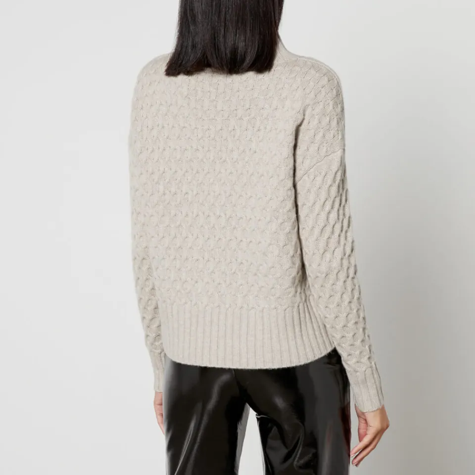 Knitwear|Max Mara Studio Valdese Wool and Cashmere-Blend Jumper - L