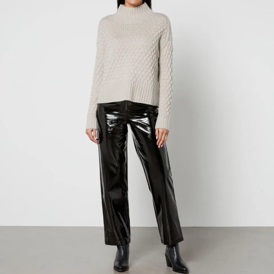 Knitwear|Max Mara Studio Valdese Wool and Cashmere-Blend Jumper - L