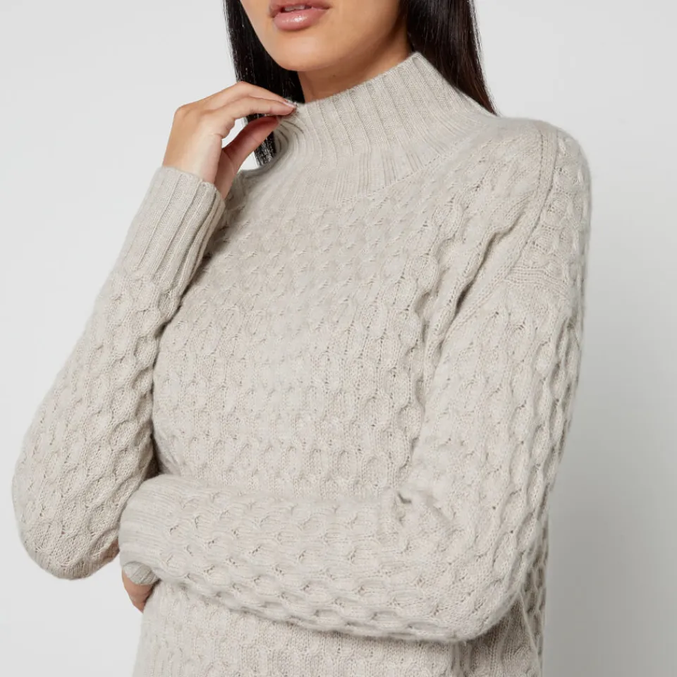 Knitwear|Max Mara Studio Valdese Wool and Cashmere-Blend Jumper - L