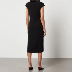 Dresses|Dresses|Max Mara Studio Vermut Crepe Midi Dress - UK 6