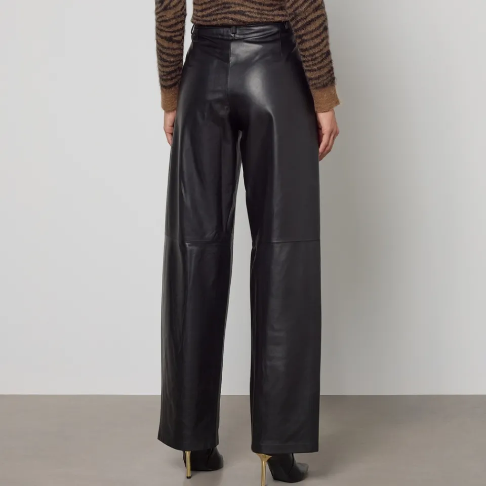 Trousers|Dr. Martens Max Mara Studio Zante Leather Trousers - UK 6
