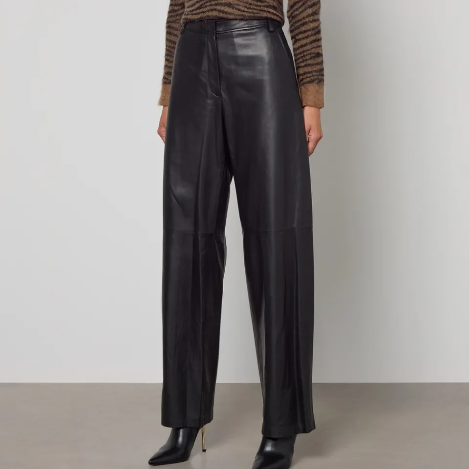 Trousers|Dr. Martens Max Mara Studio Zante Leather Trousers - UK 6