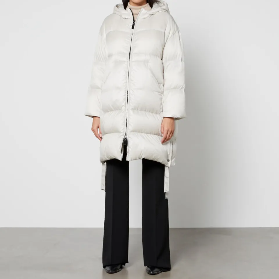 Jackets|Coats|Rotate Sunday Max Mara The Cube Seife Shell Hooded Coat - UK 10