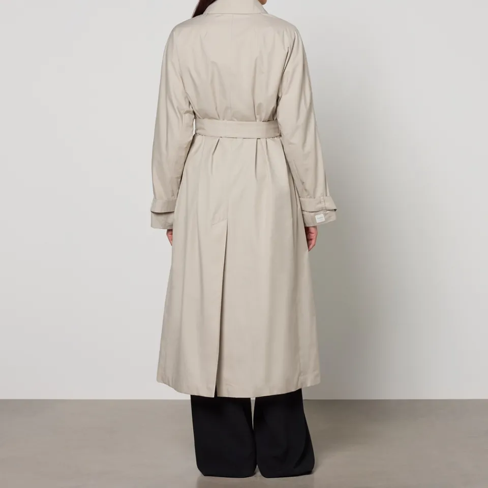 Jackets|Coats|Dr. Martens Max Mara The Cube Strench Cotton-Blend Gabardine Trench - UK 10