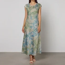 Dresses|Dresses|Dr. Martens MAX&Co. Apuania Envers Satin Dress - UK 10