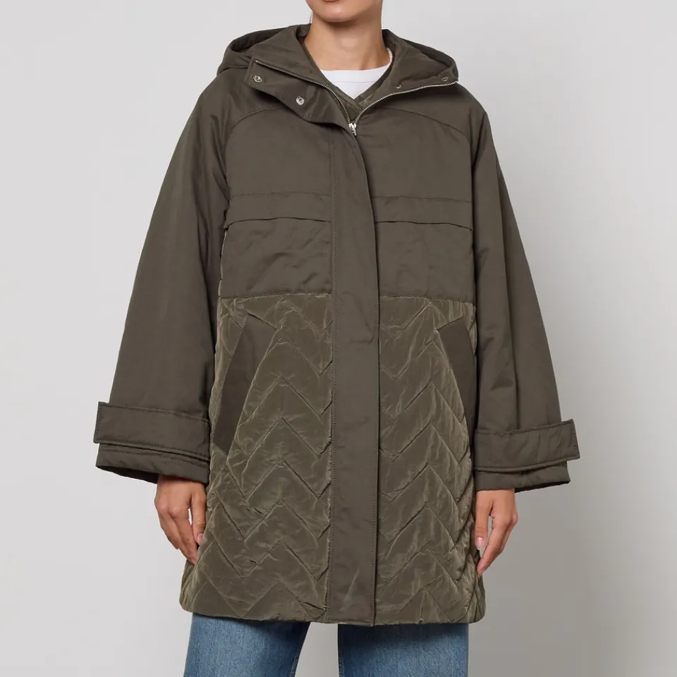 Jackets|Coats|Dr. Martens MAX&Co. Ken Multiway 3 in 1 Cotton-Blend Coat - UK 8