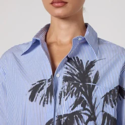 T-Shirts And Tops|Shirts And Blouses|Dr. Martens MAX&Co. Lambert Cotton-Poplin Shirt - UK 10