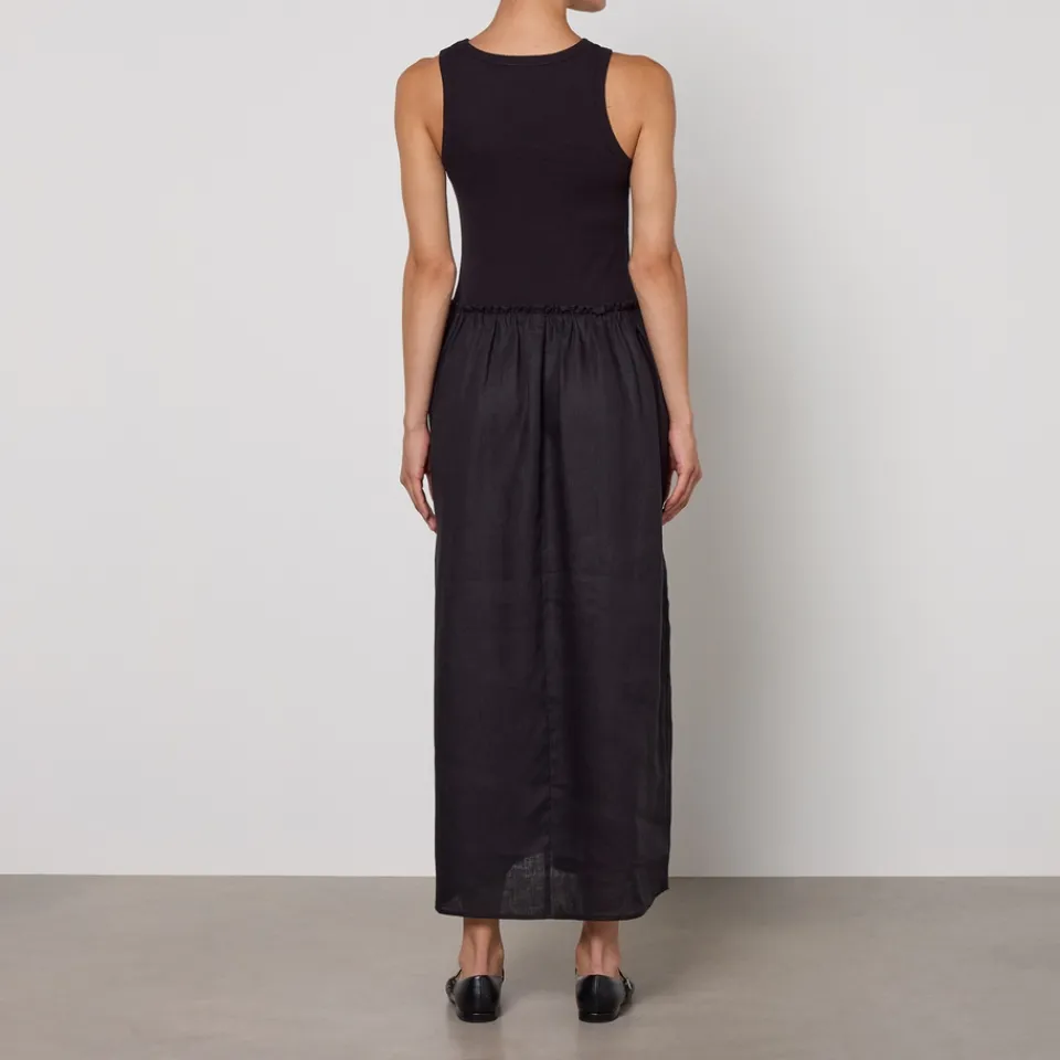 Dresses|Dresses|Dr. Martens MAX&Co. Melle Flax Linen-Blend Dress - UK 10