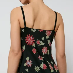 Dresses|Dresses|Stine Goya MAX&Co. Menta Floral-Print Jersey Dress - XS