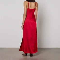 Dresses|Dresses|Dr. Martens MAX&Co. Sasia Satin Maxi Dress - UK 10