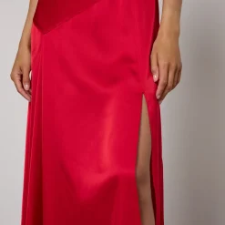 Dresses|Dresses|Dr. Martens MAX&Co. Sasia Satin Maxi Dress - UK 10