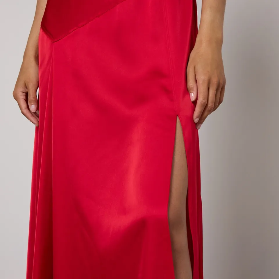 Dresses|Dresses|Dr. Martens MAX&Co. Sasia Satin Maxi Dress - UK 10