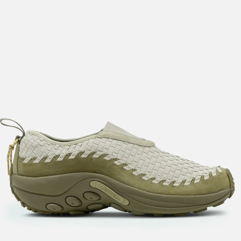 Trainers|Merrell 1TRL Merrell Men's Jungle Moc Evo 1TRL Woven and Suede Trainers - UK 8