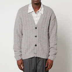 Knitwear|Cardigans|Dr. Martens mfpen House Wool-Blend Fleece Cardigan - XS