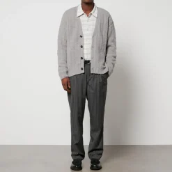Knitwear|Cardigans|Dr. Martens mfpen House Wool-Blend Fleece Cardigan - XS