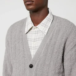 Knitwear|Cardigans|Dr. Martens mfpen House Wool-Blend Fleece Cardigan - XS