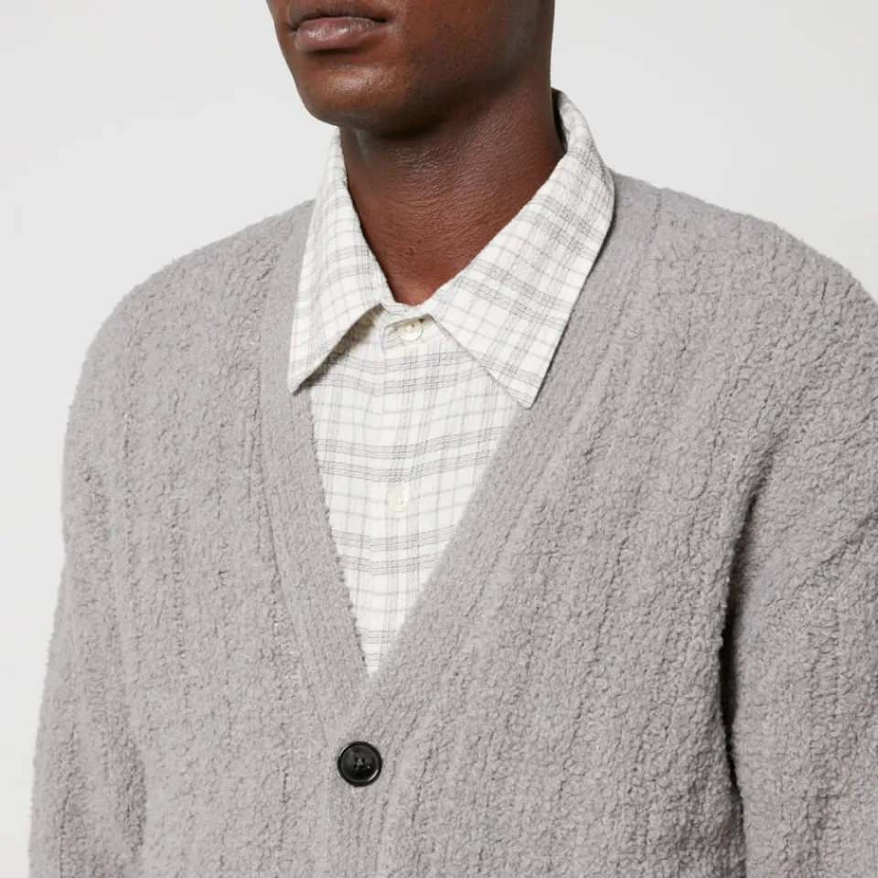 Knitwear|Cardigans|Dr. Martens mfpen House Wool-Blend Fleece Cardigan - XS