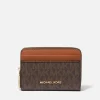 Purses|MICHAEL Michael Kors Jet Set Faux Leather Coin Card Case