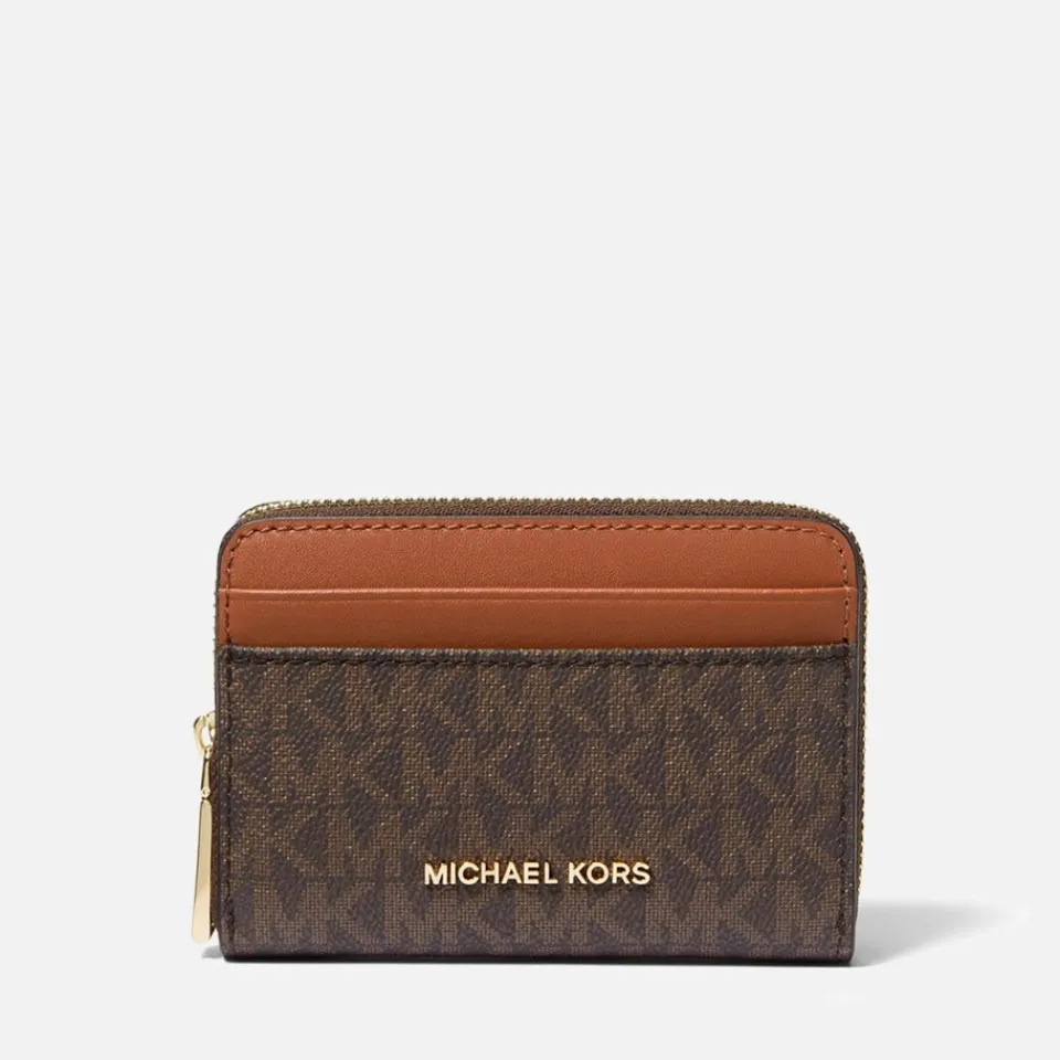 Purses|MICHAEL Michael Kors Jet Set Faux Leather Coin Card Case