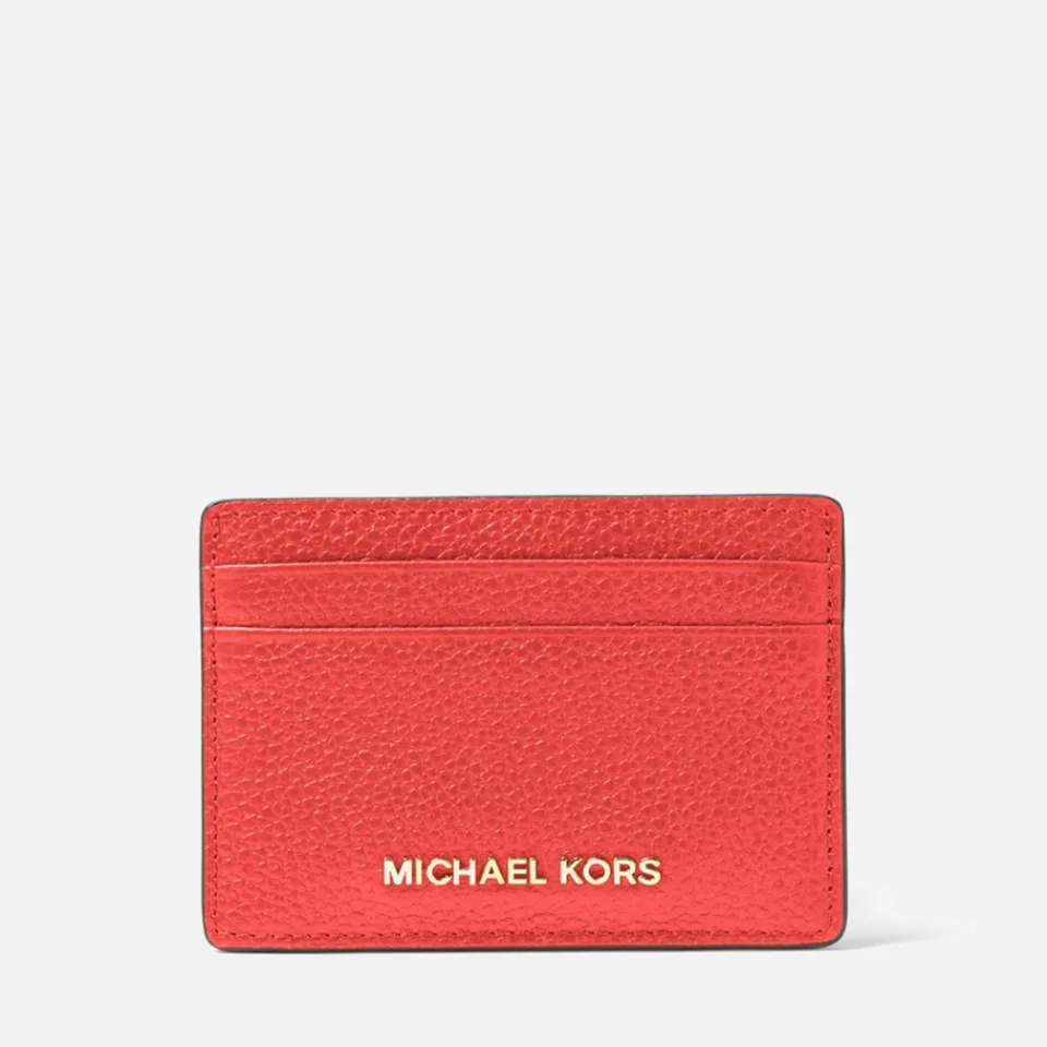 Purses|Dr. Martens MICHAEL Michael Kors Jet Set Pebble-Grain Leather Cardholder
