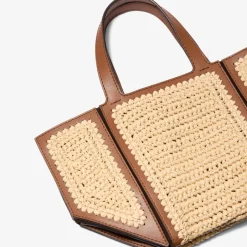Bags|Holiday Bags|Dr. Martens MICHAEL Michael Kors Jordi Small Crocheted Straw Tote Bag