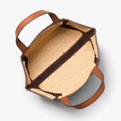 Bags|Holiday Bags|Dr. Martens MICHAEL Michael Kors Jordi Small Crocheted Straw Tote Bag