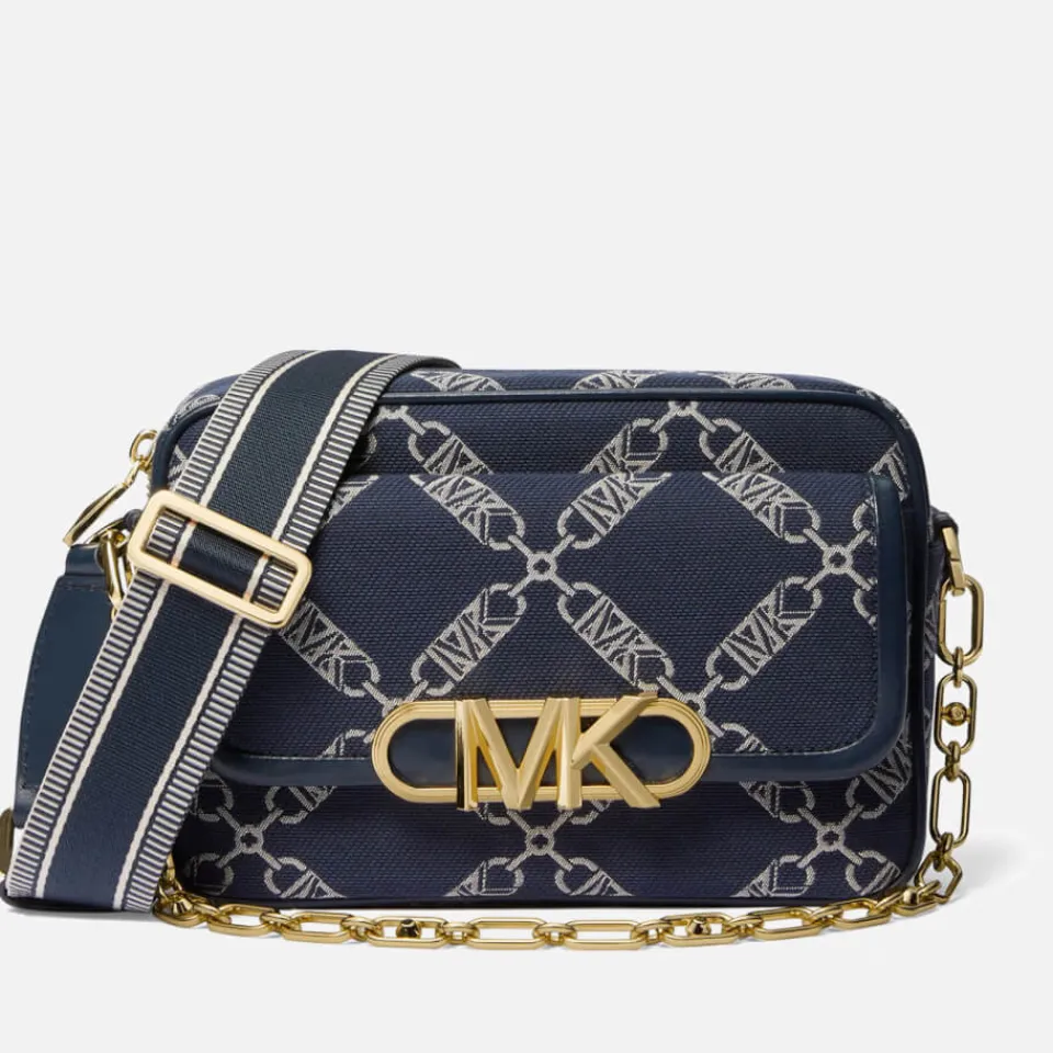 Bags|Dr. Martens MICHAEL Michael Kors Parker Medium Jacquard-Canvas Crossbody Bag