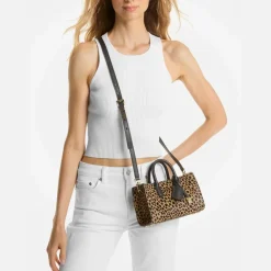 Bags|MICHAEL Michael Kors Scarlett Calf Hair Crossbody Bag