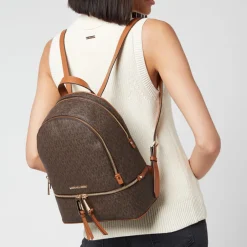 Bags|Dr. Martens MICHAEL Michael Kors Women's Rhea Zip Medium Backpack - Brown