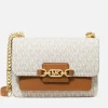 Bags|Dr. Martens MICHAEL Michael Kors Women's Heather Large Shoulder Bag - Vanilla/Acorn