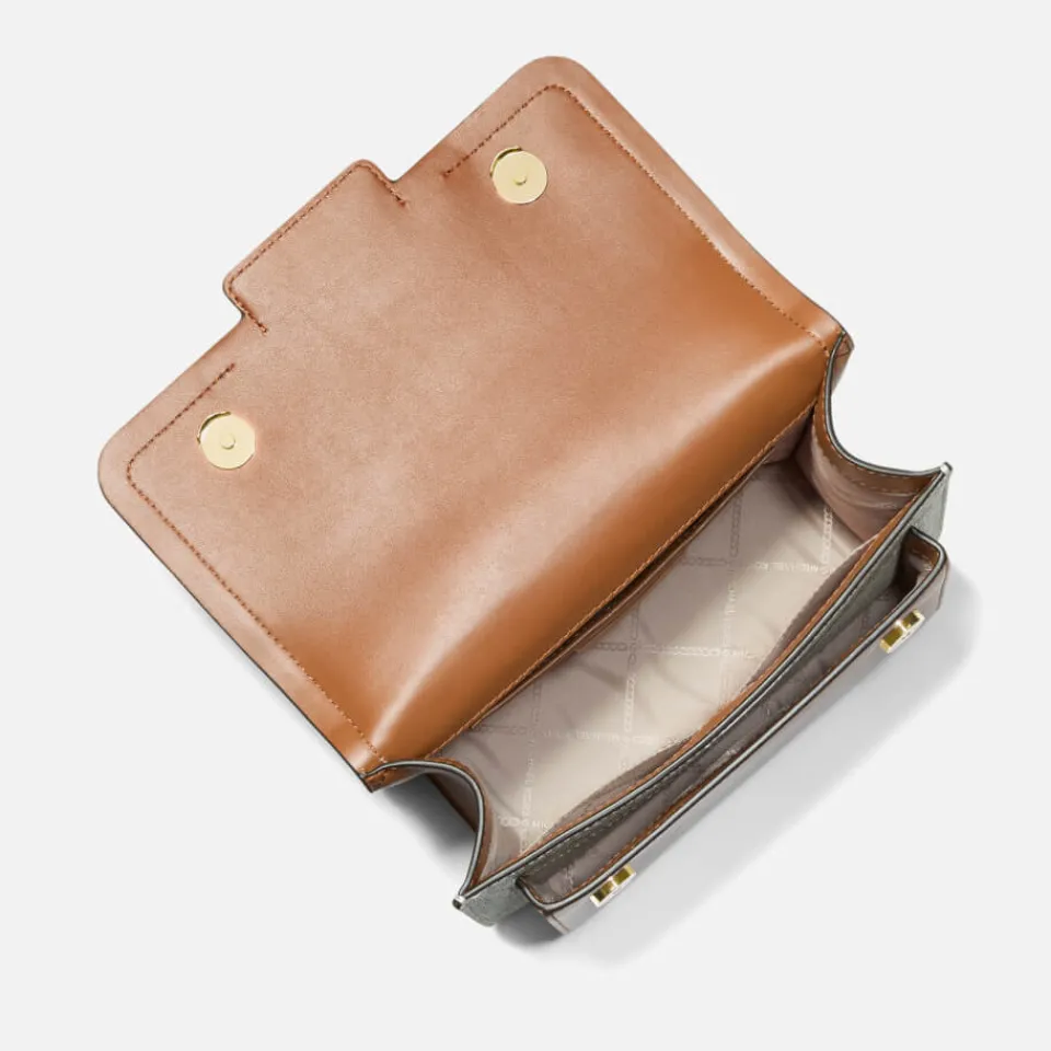 Bags|Dr. Martens MICHAEL Michael Kors Women's Heather Large Shoulder Bag - Vanilla/Acorn
