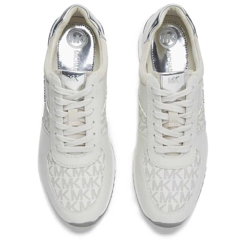 Trainers|Dr. Martens MICHAEL MICHAEL KORS Women's Allie Wrap Trainers - Vanilla