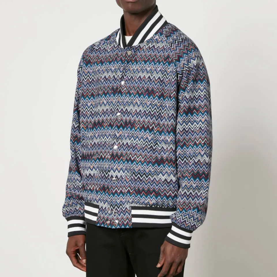 Jackets|Coats|Dr. Martens Missoni Jacquard Cotton-Blend Bomber Jacket - IT 48/M