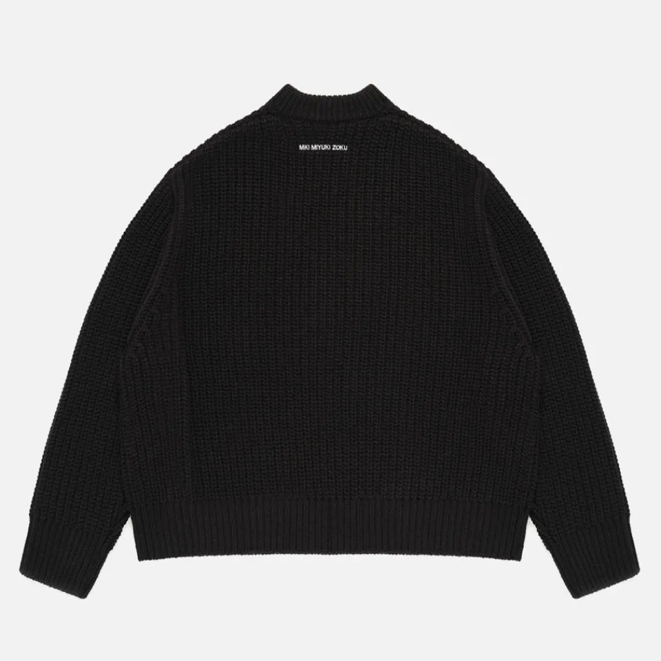 Knitwear|MKI MIYUKI ZOKU Chunky Ribbed-Knit Jumper - L