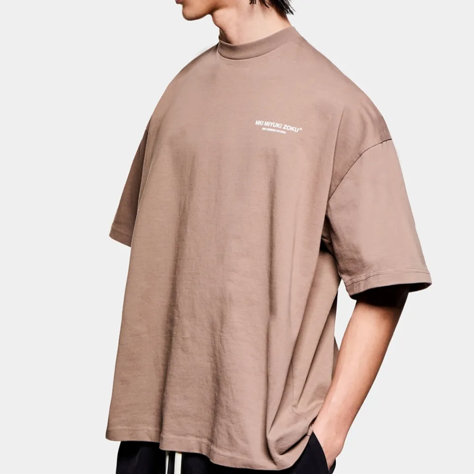 T-Shirts|T-Shirts|MKI MIYUKI ZOKU Design Studio Cotton-Jersey T-Shirt - S