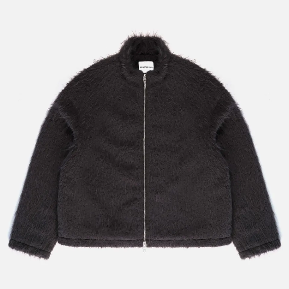 Jackets|Coats|MKI MIYUKI ZOKU Faux Fur Track Jacket - S