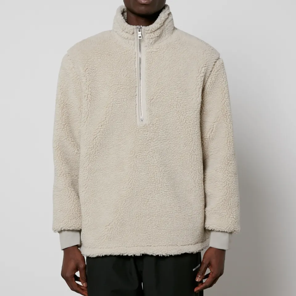 Sweatshirts|Dr. Martens MKI MIYUKI ZOKU Faux Shearling Quarter-Zip Jumper - S