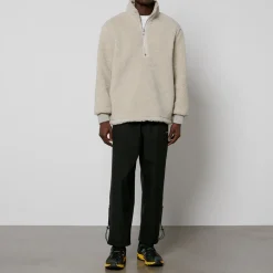 Sweatshirts|Dr. Martens MKI MIYUKI ZOKU Faux Shearling Quarter-Zip Jumper - S