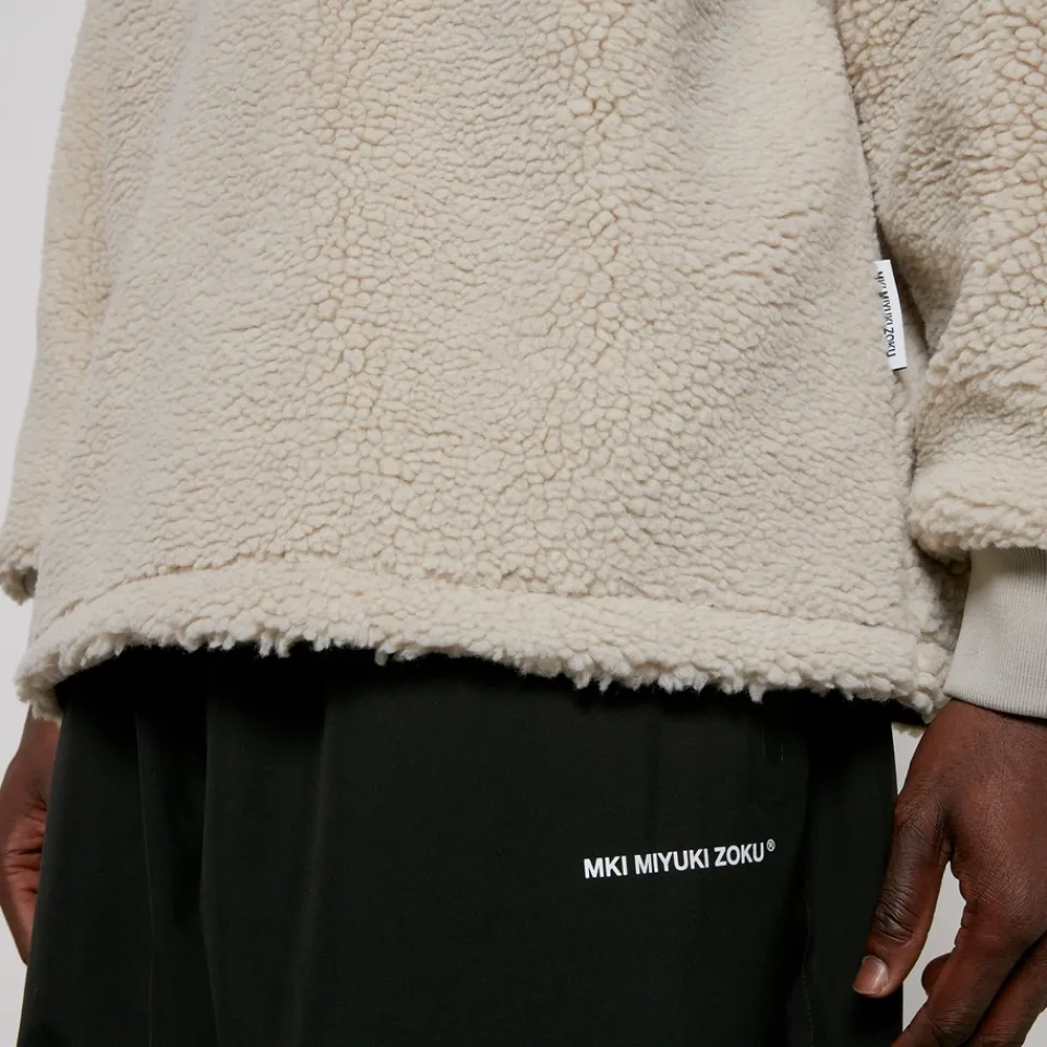 Sweatshirts|Dr. Martens MKI MIYUKI ZOKU Faux Shearling Quarter-Zip Jumper - S