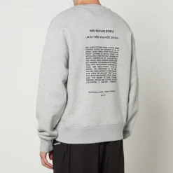 Sweatshirts|MKI MIYUKI ZOKU Phonetic Cotton-Blend Sweatshirt - L