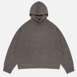 Knitwear|MKI MIYUKI ZOKU Ribbed-Knit Hoodie - L