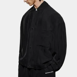 Jackets|Coats|Dr. Martens MKI MIYUKI ZOKU Sandwash Cupro-Blend Trucker Jacket - S