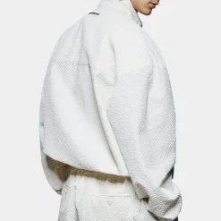 Sweatshirts|Dr. Martens MKI MIYUKI ZOKU Seersucker Quarter-Zip Jacket - S