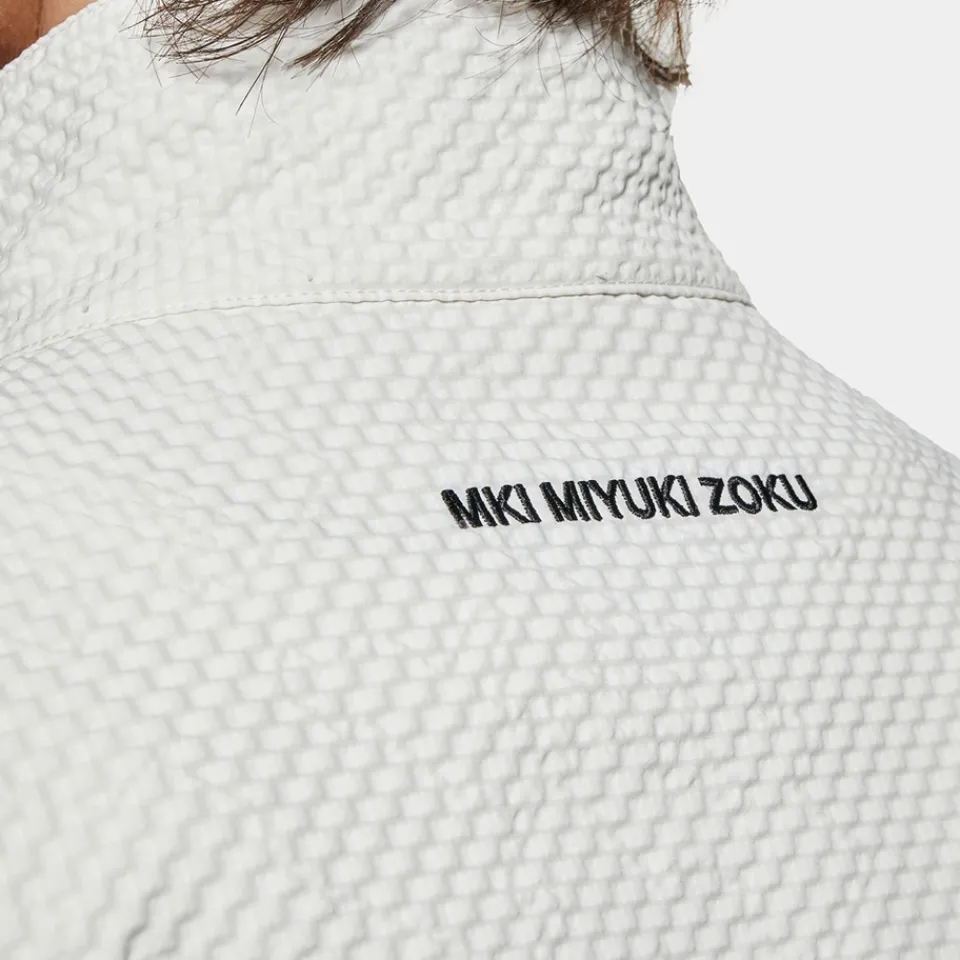 Sweatshirts|Dr. Martens MKI MIYUKI ZOKU Seersucker Quarter-Zip Jacket - S
