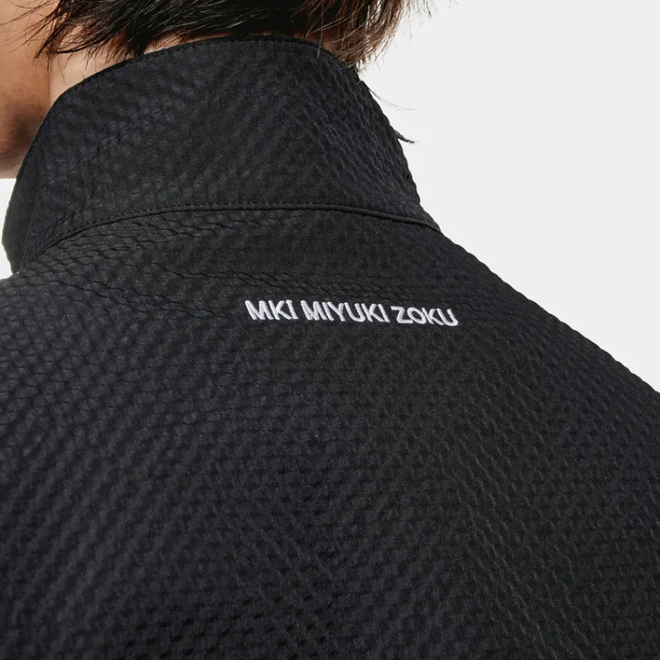 Loungewear|Sweatshirts|MKI MIYUKI ZOKU Seersucker Half-Zip Jacket - S