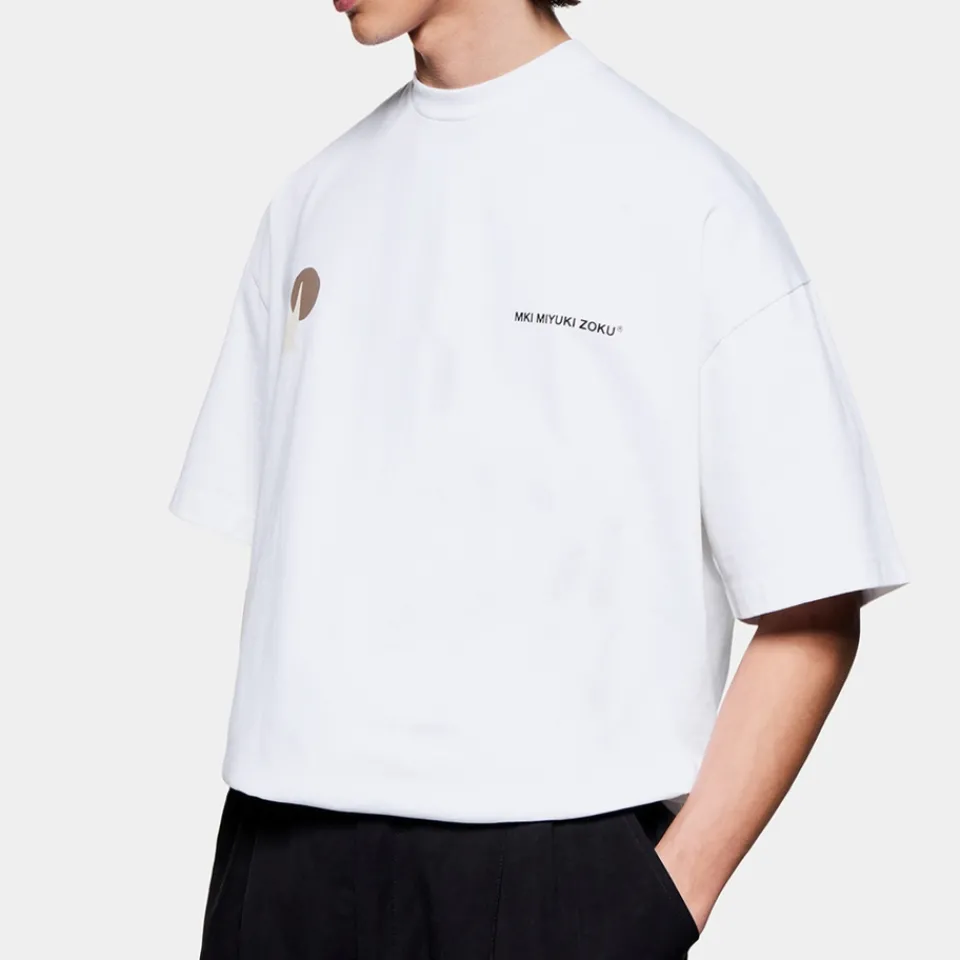 T-Shirts|T-Shirts|MKI MIYUKI ZOKU Swallow Cotton-Jersey T-Shirt - L