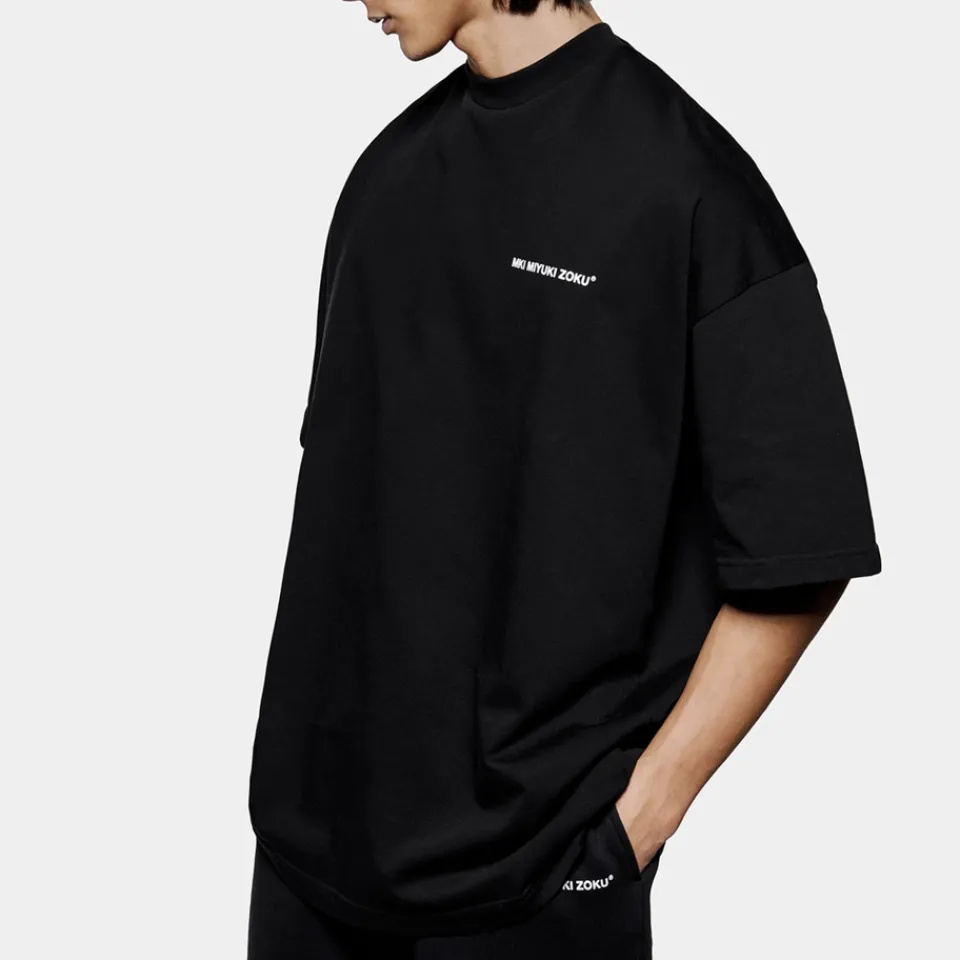 T-Shirts|T-Shirts|MKI MIYUKI ZOKU Uniform Cotton-Jersey T-Shirt - S